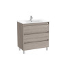 Tenet Unik 3 Tiroirs 800 Mm City Oak - ROCA A851781402 