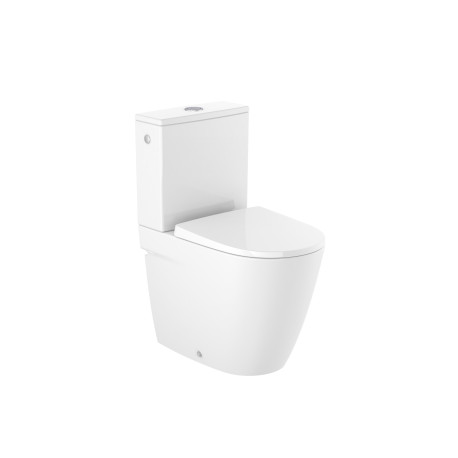 Ona Cuvette Au Sol Compact Rimless Cc Dual Btw Blanc Brill-Roca A342688000 