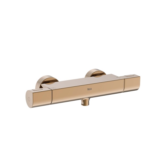 T-1000 Round Mit D Mural Thermostatique S/Garn Rose Gold - ROCA A5A142ERG0 