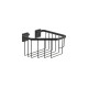 Rubik Porte-Savon Grille Angle 200X200 Noir Mat - ROCA A816854024