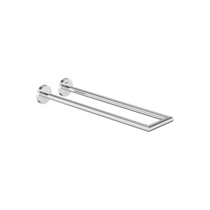 Hotel'S Round Porte-Serviettes Double 400Mm Chromé-Roca A817577C00 