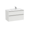 Beyond Unik 2 Tiroirs Avec Poignees 1000Mm Gris Clair Mat - ROCA A851454447 