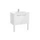 Victoria Unik 2 Portes 800Mm Blanc Brillant-Roca A851654806