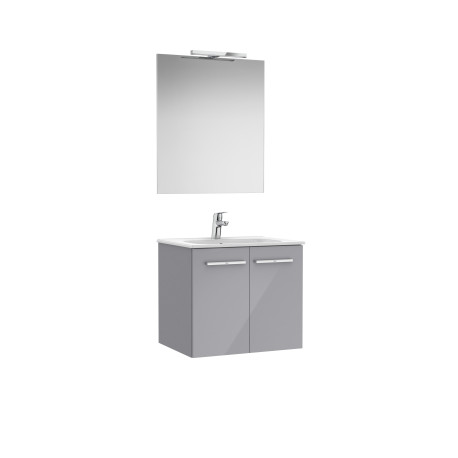 Victoria Pack 2 Portes 600Mm Gris Galet Brillant-Roca A851658516 