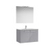 Victoria Pack 2 Portes 800Mm Gris Galet Brillant-Roca A851662516