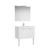 Victoria Pack 2 Portes 800Mm Blanc Brillant-Roca A851662806