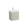 Ona Unik 2 Tiroirs 550Mm Chêne Blanchi-Roca A851687512