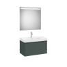 Ona Pack 1 Tiroir 800Mm Lavabo Centré Vert Mat-Roca A851701513