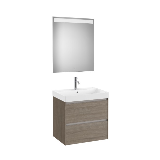 Ona Pack 2 Tiroirs 650Mm Orme Foncé-Roca A851705511 