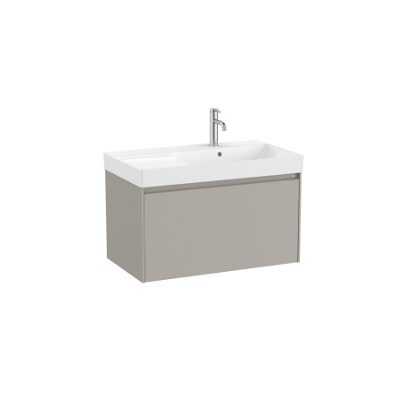 Ona Unik 1 Tiroir 800Mm Droite Gris Mat-Roca A851719510 