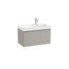 Ona Unik 1 Tiroir 800Mm Droite Gris Mat-Roca A851719510 