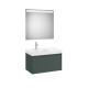 Ona Pack 1 Tiroir 800Mm Lavabo Gauche Vert Mat-Roca A851722513