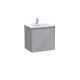 Tenet Unik 2 Portes 600 Mm Gris Galet Brillant - ROCA A851773516