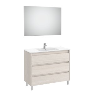 Tenet Pack 3 Tiroirs 1000 Mm Frêne Nordic - ROCA A851792434 