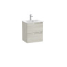 Aleyda Unik Compact 2 Tiroirs 500 Mm Bois Blanchi - ROCA A851809525
