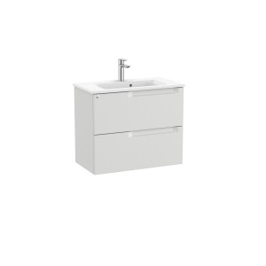 Aleyda Unik Compact 2 Tiroirs 700 Mm Gris Pierre Mat - ROCA A851811514 