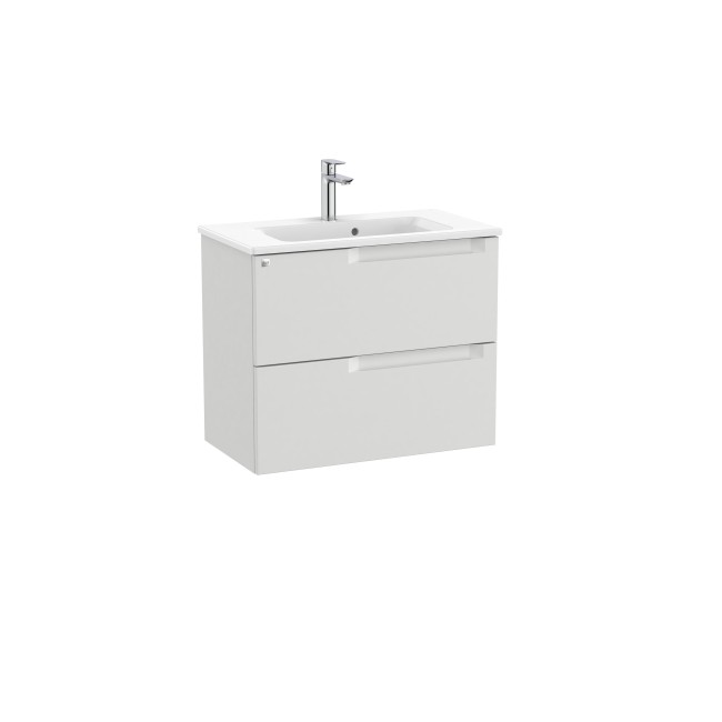 Aleyda Unik Compact 2 Tiroirs 700 Mm Gris Pierre Mat - ROCA A851811514 