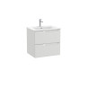 Aleyda Unik 2 Tiroirs 600 Mm Gris Pierre Mat - ROCA A851813514