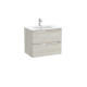 Aleyda Unik 2 Tiroirs 700 Mm Bois Blanchi - ROCA A851814525