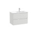 Aleyda Unik 2 Tiroirs Lavabo À Droite 800 Mm Gris Pierre Mat - ROCA A851815514