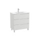 Aleyda Unik 3 Tiroirs 800 Mm Gris Pierre Mat - ROCA A851824514