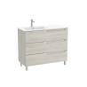 Aleyda Unik 3 Tiroirs Lavabo À Gauche 1000 Mm Bois Blanchi - ROCA A851828525
