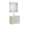 Aleyda Pack Compact 2 Tiroirs 700 Mm Bois Blanchi - ROCA A851831525