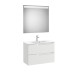 Aleyda Pack Compact 2 Tiroirs 800 Mm Gris Pierre Mat - ROCA A851832514