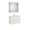 Aleyda Pack Compact 2 Tiroirs 800 Mm Gris Pierre Mat - ROCA A851832514