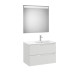 Aleyda Pack 2 Tiroirs Lavabo À Droite 800 Mm Gris Pierre Mat - ROCA A851835514
