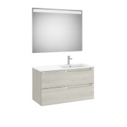 Aleyda Pack 2 Tiroirs Lavabo À Droite 1000 Mm Bois Blanchi - ROCA A851838525 