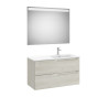 Aleyda Pack 2 Tiroirs Lavabo À Droite 1000 Mm Bois Blanchi - ROCA A851838525