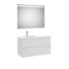 Aleyda Pack 2 Tiroirs Lavabo À Gauche 1000 Mm Gris Pierre Mat - ROCA A851840514