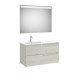 Aleyda Pack 2 Tiroirs Lavabo À Gauche 1000 Mm Bois Blanchi - ROCA A851840525