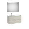Aleyda Pack 2 Tiroirs Lavabo À Gauche 1000 Mm Bois Blanchi - ROCA A851840525
