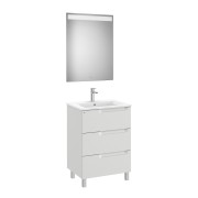 Aleyda Pack 3 Tiroirs 600 Mm Gris Pierre Mat - ROCA A851841514 