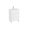 Aleyda Unik Compact 3 Tiroirs 600 Mm Blanc Mat - ROCA A851883509