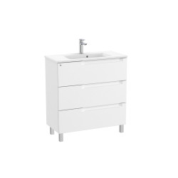 Aleyda Unik Compact 3 Tiroirs 800 Mm Blanc Mat - ROCA A851884509 