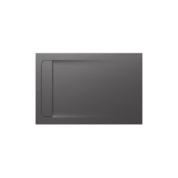 Aquos Receveur Stonex Avec Vidage 1200X800 Onyx - ROCA AP6014B032001640 