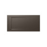 Aquos Receveur Stonex Avec Vidage 1400X700 Café - ROCA AP6015782BC01660
