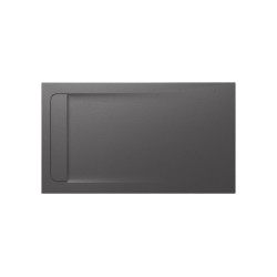 Aquos Receveur Stonex Avec Vidage 1400X800 Onyx - ROCA AP60157832001640 