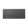 Aquos Receveur Stonex Avec Vidage 1600X700 Onyx - ROCA AP6016402BC01640