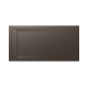 Aquos Receveur Stonex Avec Vidage 1600X800 Café - ROCA AP60164032001660