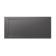 Aquos Receveur Stonex Avec Vidage 2000X900 Onyx - ROCA AP6017D038401640