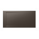 Aquos Receveur En Stonex Avec Vidage Haut Débit 2000X1000 Café - ROCA AP6017D03E801660