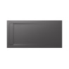Aquos Receveur Stonex Avec Vidage 1600X800 Onyx - ROCA AP60164032001640