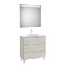 Aleyda Pack Compact 3 Tiroirs 800 Mm Bois Blanchi - ROCA A851886525