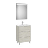 Aleyda Pack Compact 3 Tiroirs 600 Mm Bois Blanchi - ROCA A851885525