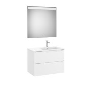 Aleyda Pack 2 Tiroirs Lavabo À Droite 800 Mm Blanc Mat - ROCA A851835509 