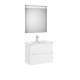 Aleyda Pack Compact 2 Tiroirs 700 Mm Blanc Mat - ROCA A851831509